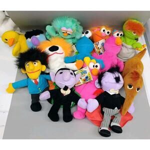 Tyco Lot of 13 Vintage Sesame Street Beans Plush